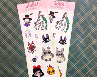 Studio Ghibli Sticker Sheet