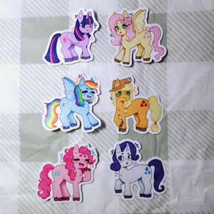 MLP Glossy Stickers