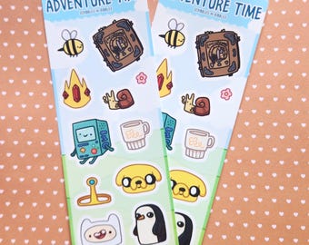 Adventure Time Sticker Sheet