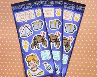 Project Hail Mary Sticker Sheet