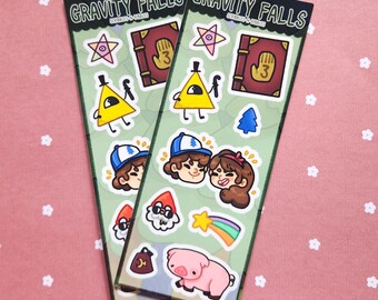 Gravity Falls Sticker Sheet