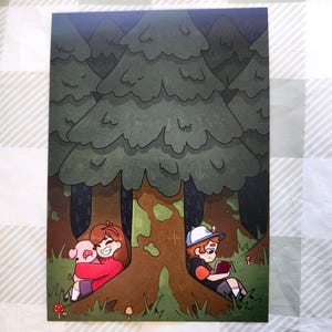 Pines Twins Print