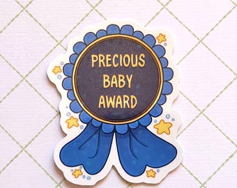 Pegatina holográfica del premio Precious Baby
