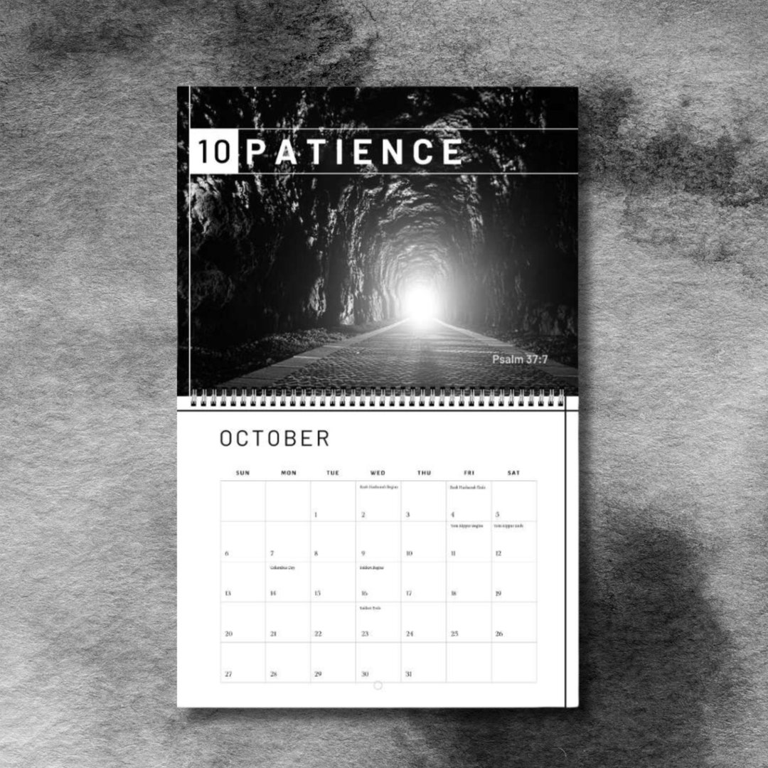 Annual 2024 Calendar man of God 2024 Calendar Meaningful Etsy