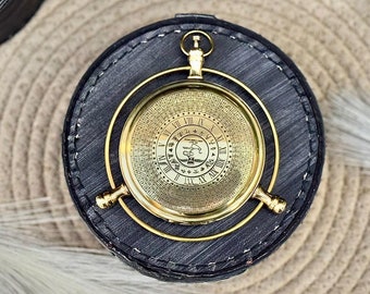 Personalized Brass Golden Compass Alethiometer - Symbol Reader Keepsake