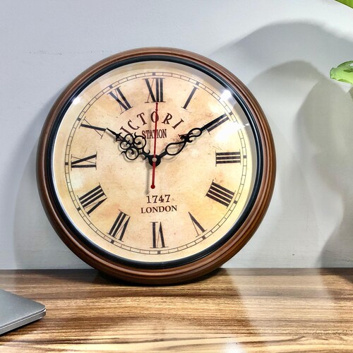 インテリア時計 antique wall clock 48cm (18.9 Inches) Vintage Wall Clock – Classic Antique Wall Clock
