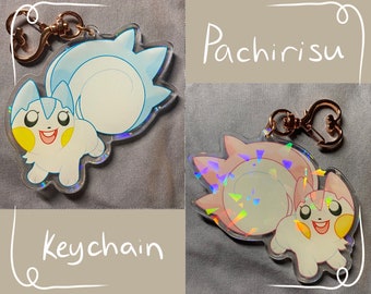 Pachirisu Pokémon acrylic charm keychain! FLASH SALE