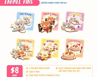 Phaidei Enamel Pins