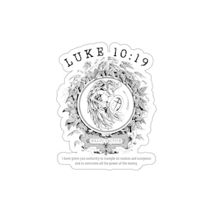Luke 10:19 Stickers