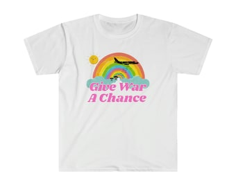 Give War a Chance Retro T-shirt