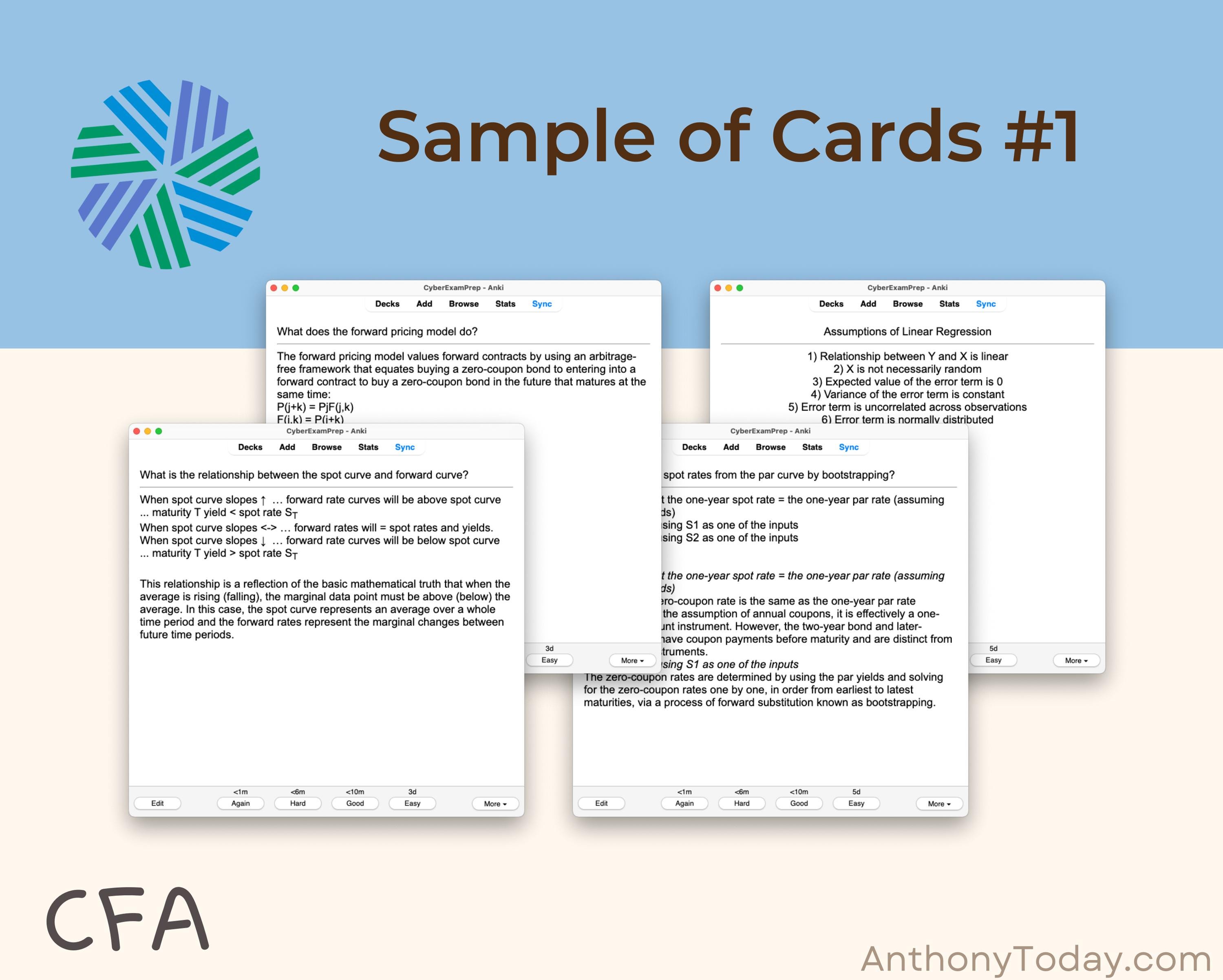CFA Level 2 Exam Prep | Complete Anki Flashcards Exam Questions Study ...