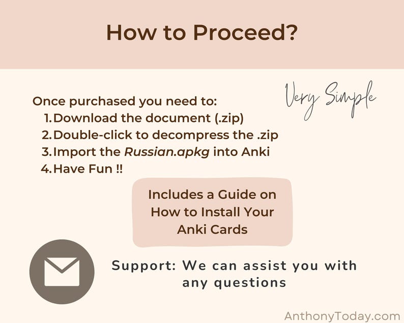 Russian Ultimate Guide Anki Flashcards | Master Vocabulary, Grammar & Pronunciation | Audio-Enhanced Study Cards for All Language Levels Russian Ultimate Guide Anki Flashcards | Master Vocabulary, Grammar & Pronunciation | Audio-Enhanced Study Cards