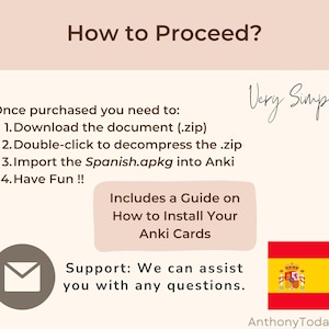 Spanish Anki Flashcards with Audio & Illustrations | Spanish Study Guide for Vocabulary, Grammar, Pronunciation and English Translations Spanish Anki Flashcards with Audio & Illustrations | Spanish Study Guide for Vocabulary, Grammar, Pronunciation