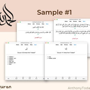 Ultimate Quran Study Guide Anki Flashcards | Learn Quranic Arabic | Master Vocabulary, Grammar & Tajweed with Audio-Enhanced Study Tools Ultimate Quran Study Guide Anki Flashcards | Learn Quranic Arabic | Master Vocabulary, Grammar & Tajweed