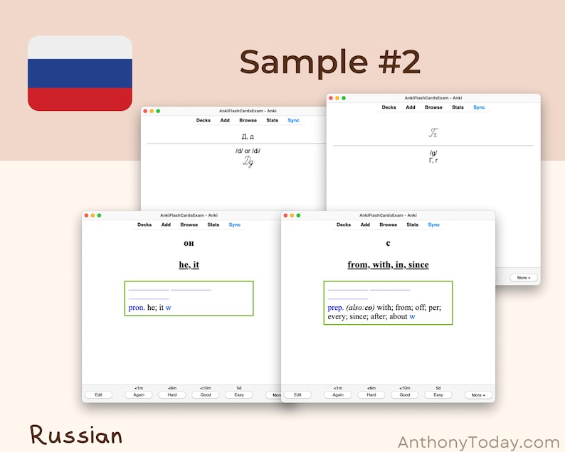 Russian Ultimate Guide Anki Flashcards | Master Vocabulary, Grammar & Pronunciation | Audio-Enhanced Study Cards for All Language Levels Russian Ultimate Guide Anki Flashcards | Master Vocabulary, Grammar & Pronunciation | Audio-Enhanced Study Cards