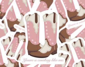 Cowboy Like Me Sticker