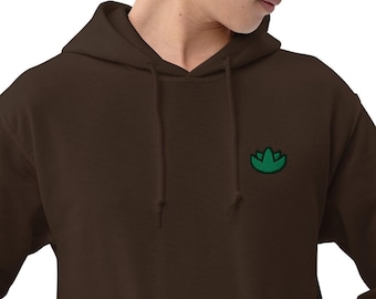 Sudadera con capucha bordada Herblore Skill Fantasy - Moda de videojuegos retro