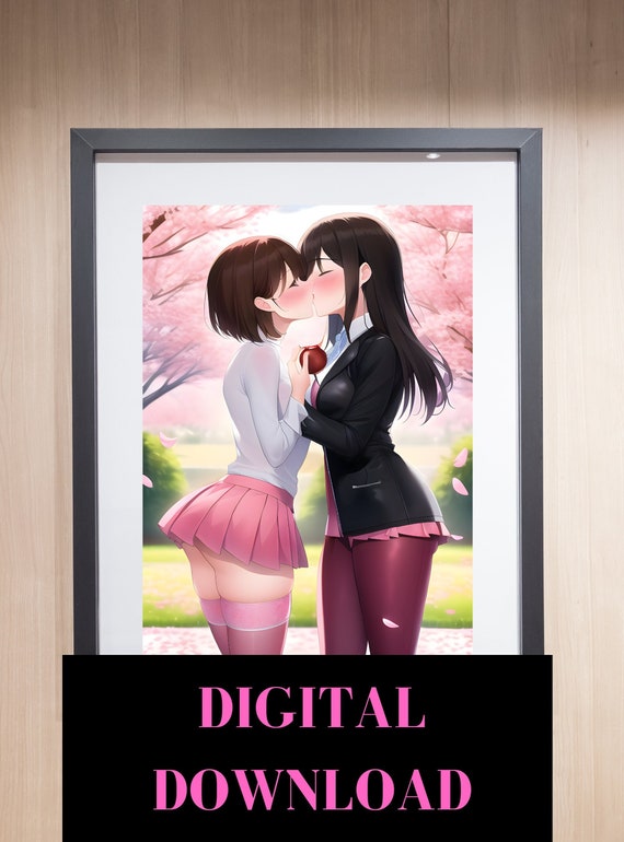 Anime Couple Kissing Wallpaper APK for Android Download