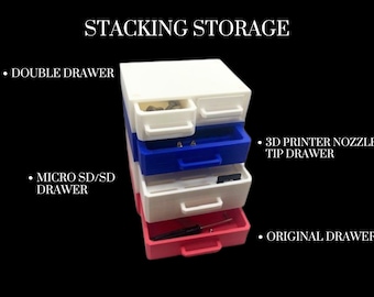 3D Printed STACKING STORAGE SYSTEM - Original Version