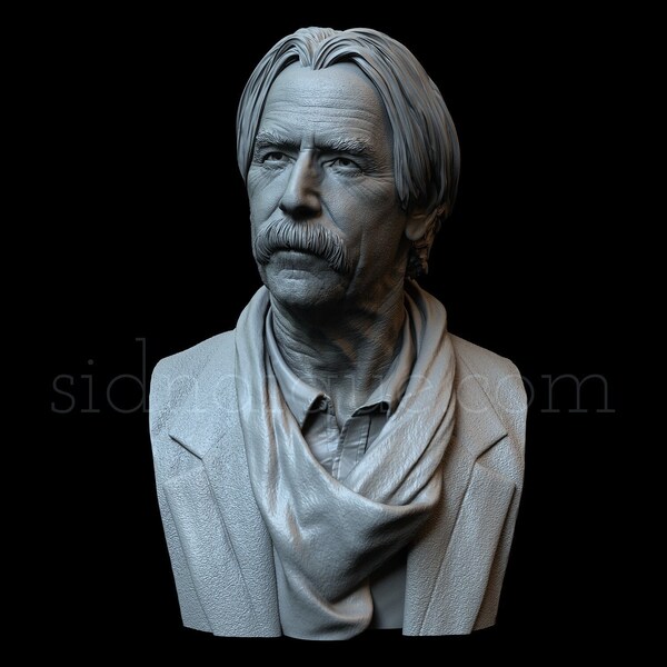 Sid Naique's - 1/5th Scale"Old Cowboy" Bust