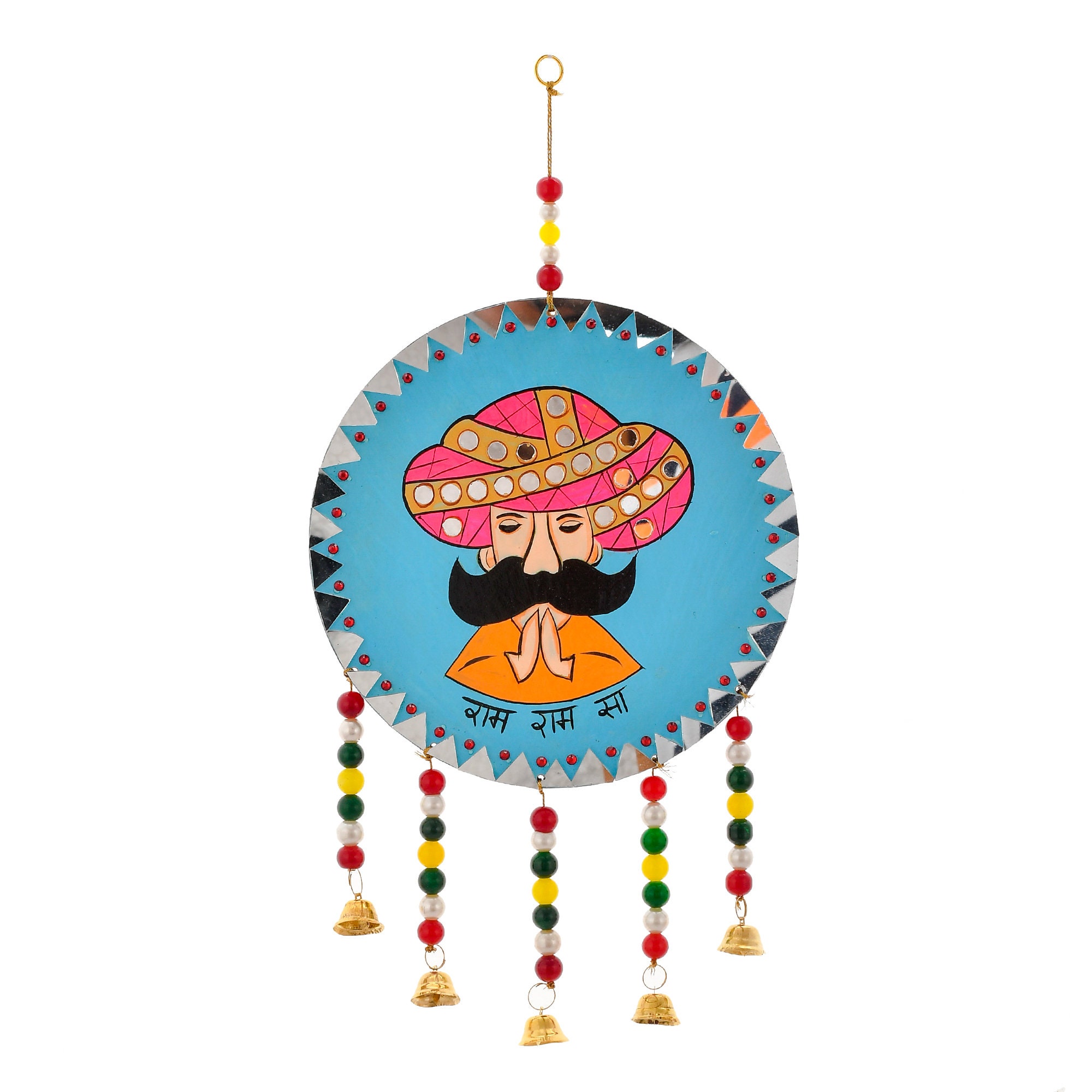 Sky Blue Unique Wall Hangings Art Deco Wall Hangings Hand Etsy