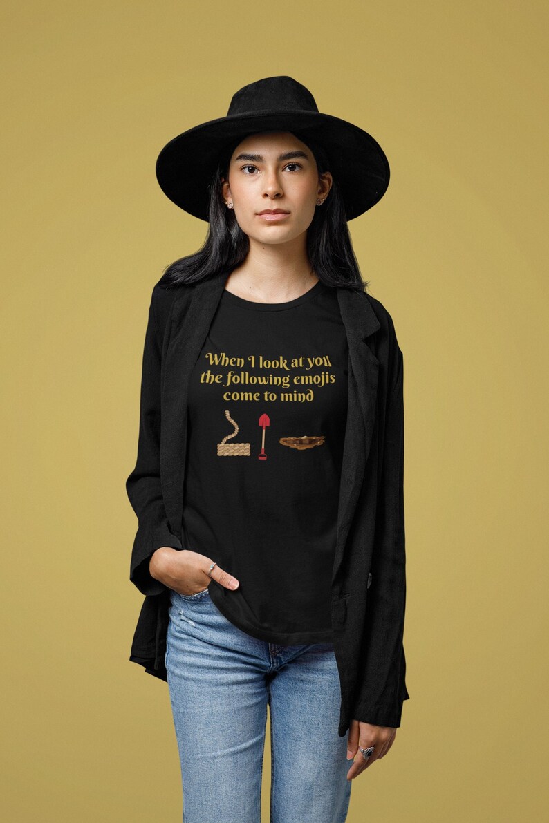 Wednesday Rope Shovel and Hole Emojis Etsy