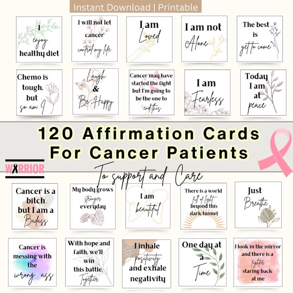 120positive cards and notes for friend with cancer gift for friend with cancer chemo care package gift ideas for cancer patient support gift