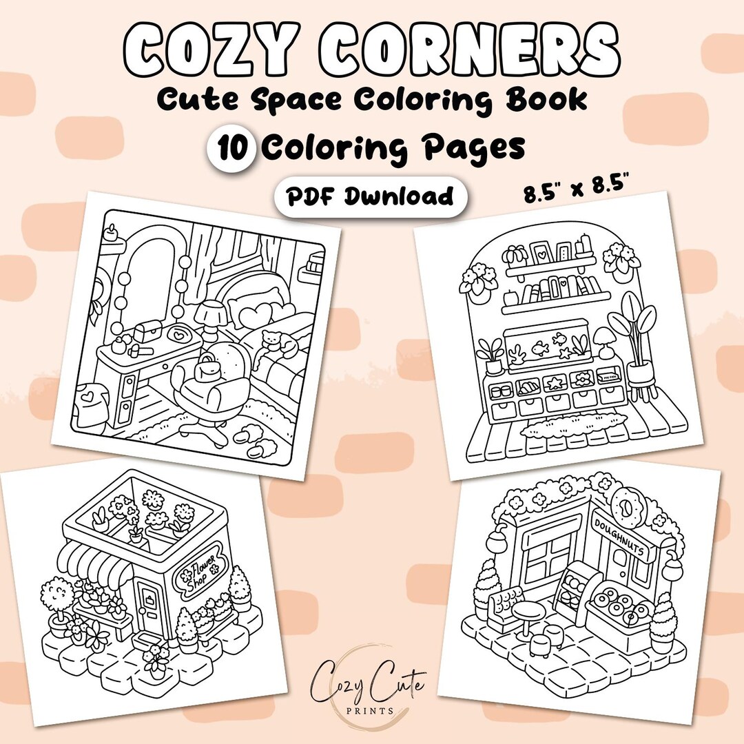 10 Cozy Corners Coloring Pages Cute And Cozy Coloring Designs Of Rooms 10 Cozy Corners Coloring Pages Cute And Cozy Coloring Designs Of Rooms