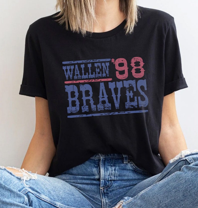 Wallen Braves '98 Sweatshirt Morgan Wallen Shirt Wallen - Etsy
