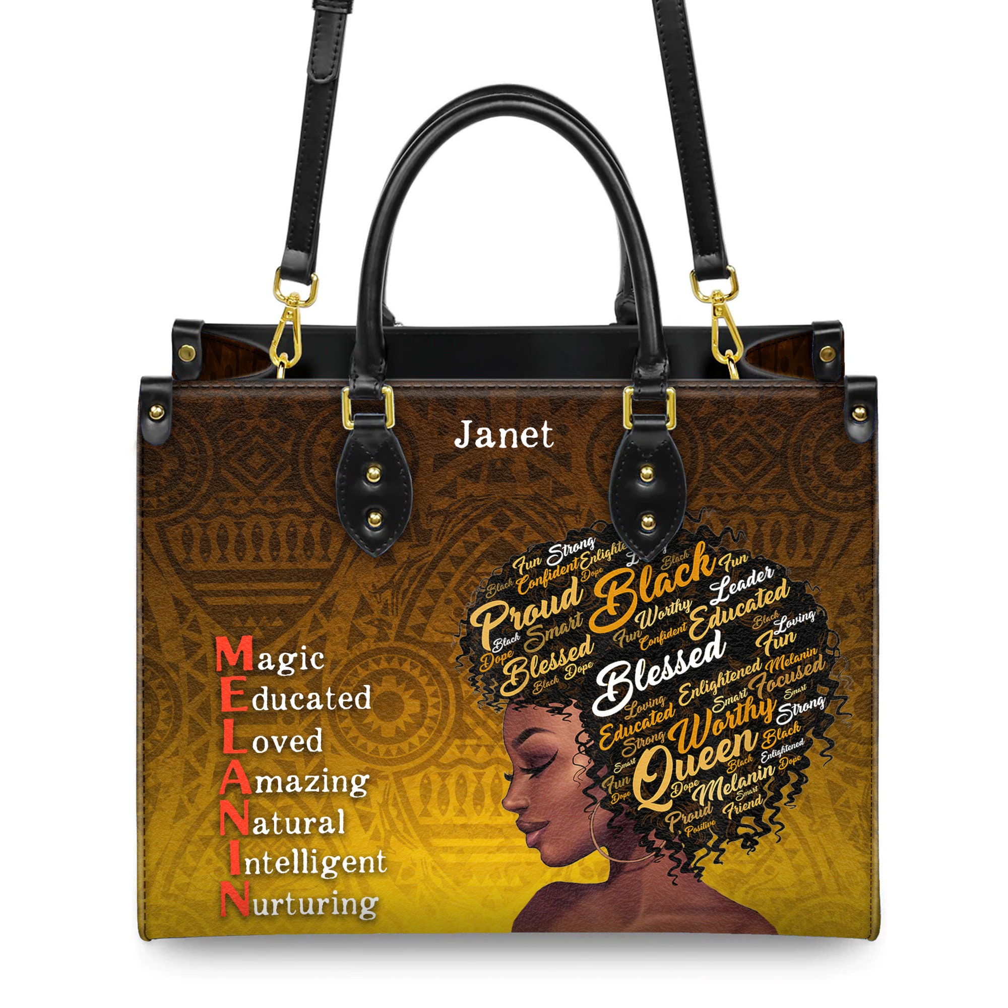 Personalized African Leather Bags