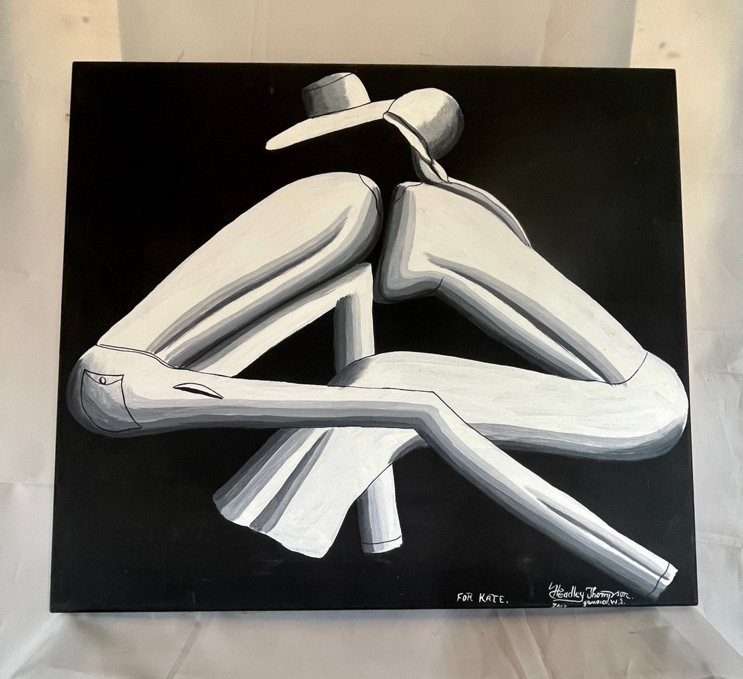 Jamaican Artist Headley Thompson Caribbean Discover Etsy