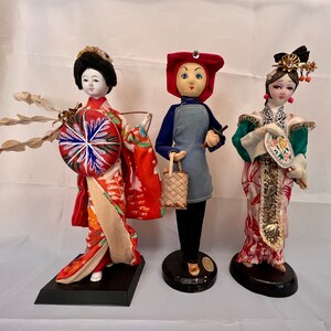 Vintage Japanese Doll 水彩 Vintage Japanese Doll 水彩 Vintage Japanese Doll