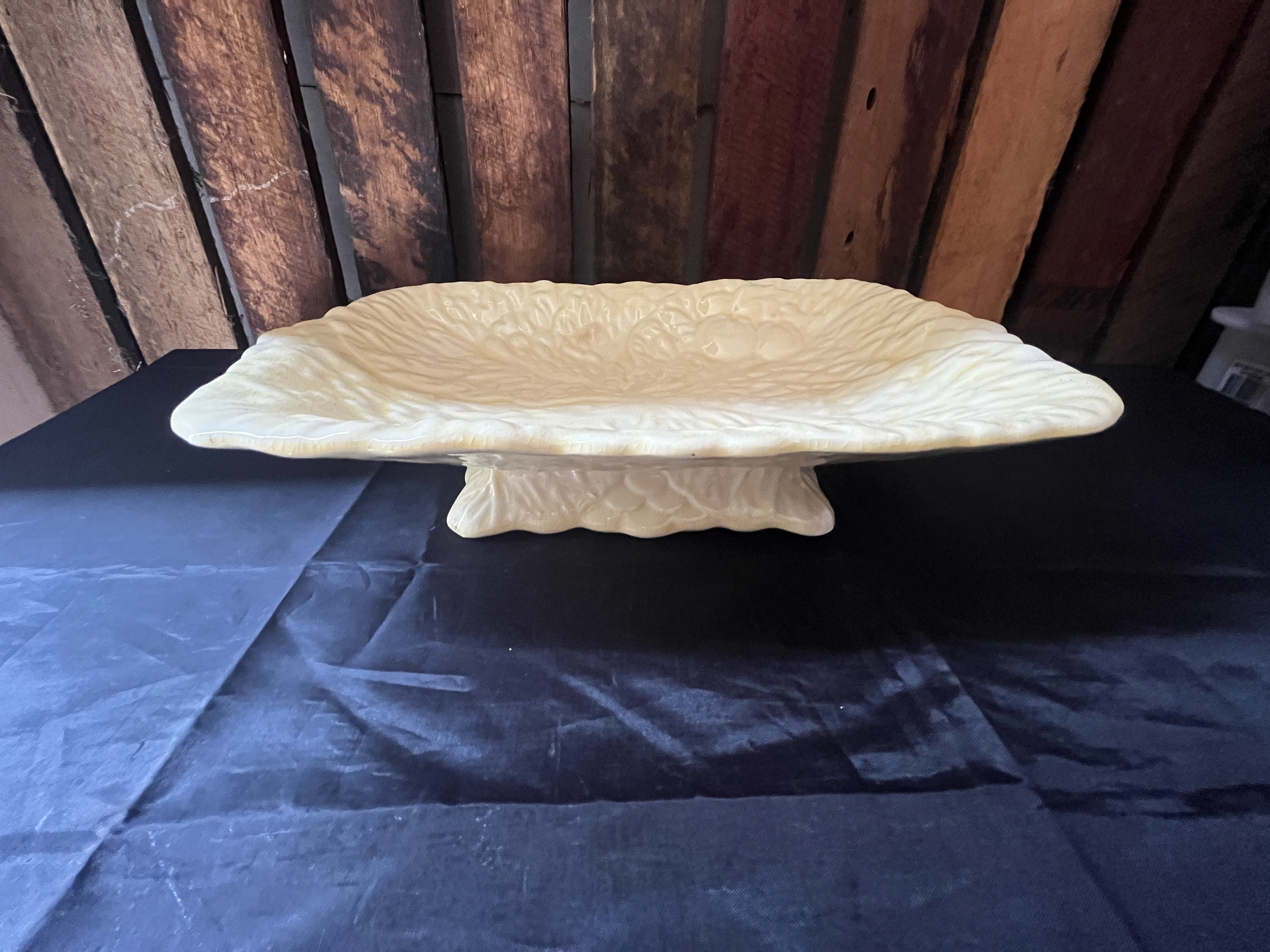 Vintage BESWICK WARE Salad Bowl Leaf & Tomato Pattern Made Etsy