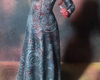 Lady Dimitrescu Figure From Resident Evil Village - Etsy