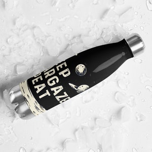 Space Themed Insulated Water Bottle, Stargazing Gift, Space Gift for Him, Astronomy Gift for Her, Gift for Astronomer, Space Bottle