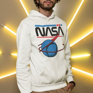 Nasa Hoodie Space Hoodie Nasa Sweater Nasa Gift Men Space Gift for Men Nasa Gift for Her Space Themed Gift Space Nerd Gift Astronomy Hoodie