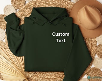 Custom Embroidered Hoodie, Unique Gift, Embroidered Hoodie, Personalized Gift, Personalized Hoodie, Wedding Party Gift