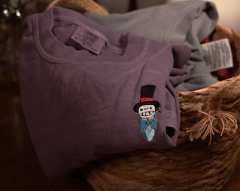 Embroidered Turnip Head Tee: Howl's Moving Castle Comfort Colors Shirt