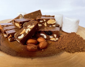 Delicious Chocolate Flavor Nougat Candy