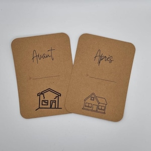 Cartes étape avant/après
