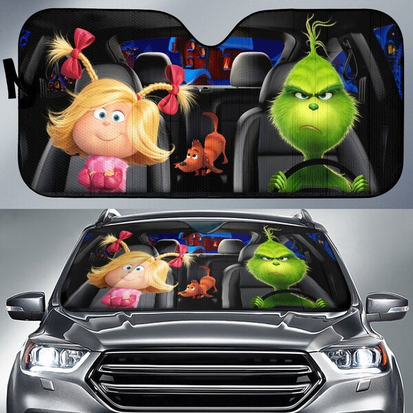 Grinch Sun Shade - Etsy