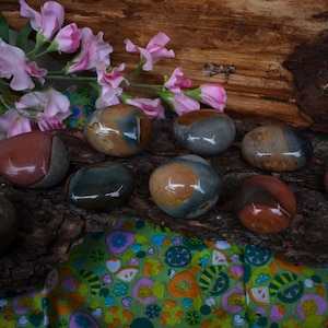 Crystals Gemstones Polychrome Jasper Palmstones Ocean Jasper