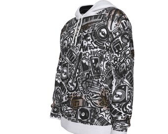 All-Over Print Men's Pullover Hoodie