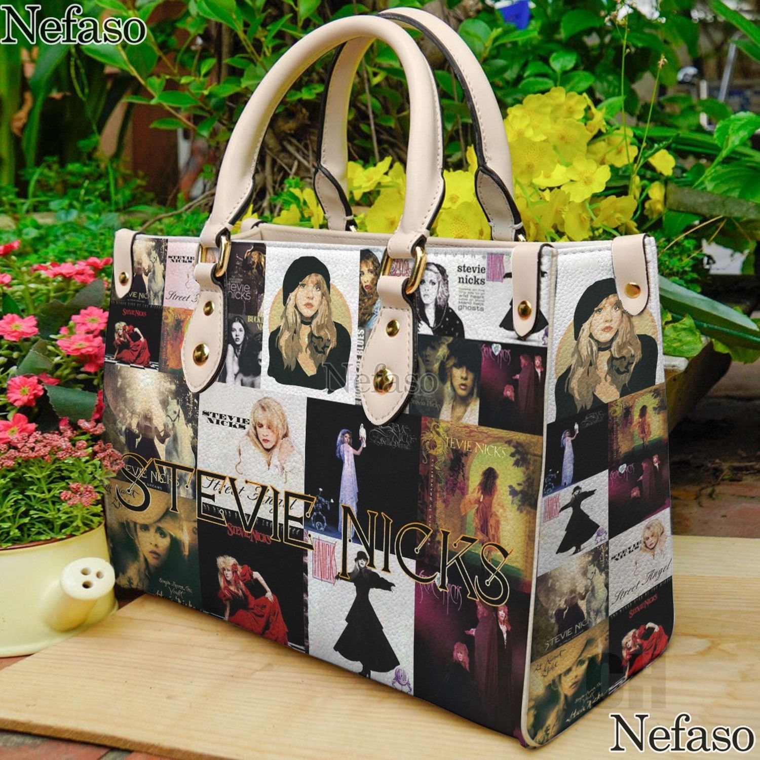 Stevie Nicks Handbag, Stevie Nicks Leather Bag, Stevie Nicks Shoulder Bag, Crossbody Bag, Top Handle Bag, Vintage Handbag