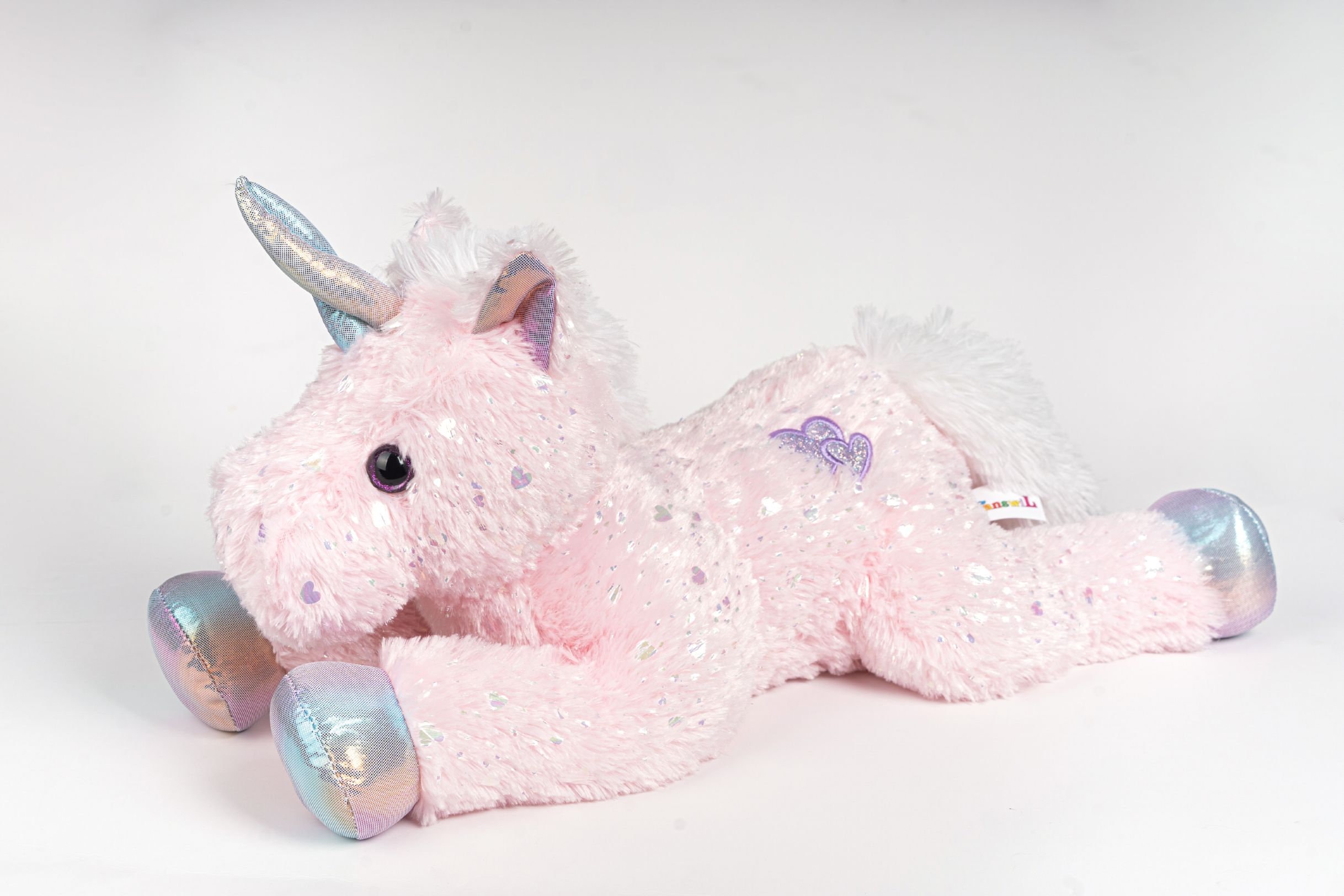 Pink unicorn soft toy hotsell