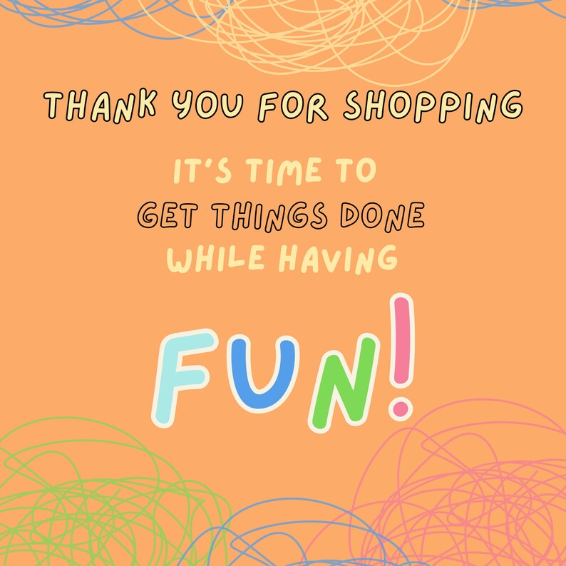 Printable Chore Chart for Kids ADHD Lifestyle, Routines, Checklists