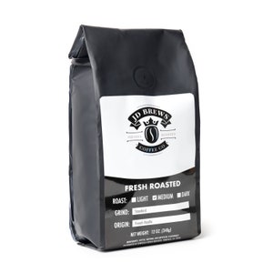 JD BREWS Whole Bean Coffee | Fresh Medium Roast Whole Coffee Bean | Premium Quality, Non-GMO Best Coffee | Fresh Aroma and Satisfying Taste