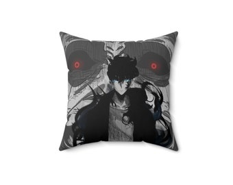 Solo Leveling Square Pillow