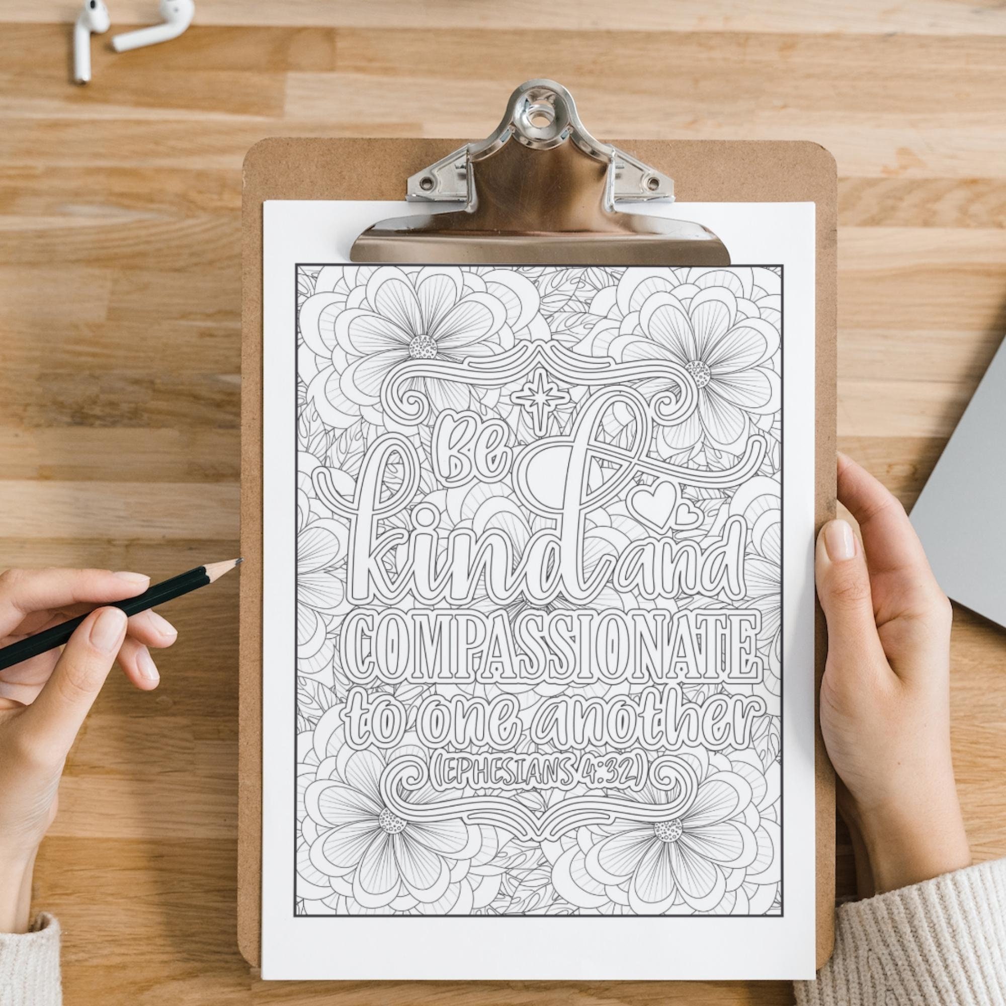 Bible Verse Coloring Pages, Bible Verse Coloring Book, Bible Verse