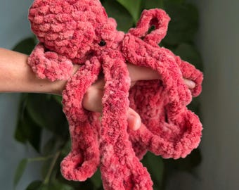 Nautilus the Octopus | No Sew Realistic Sea Creature | Amigurumi Crochet Pattern | PDF Digital Download